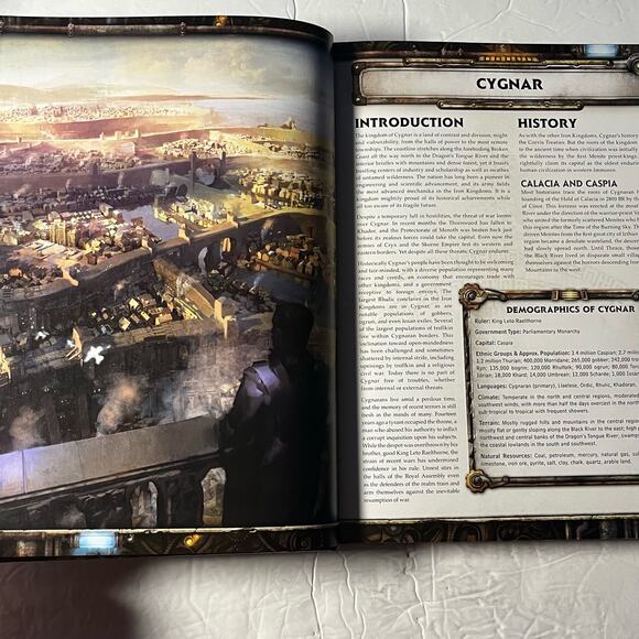 Iron Kingdoms: Kings Nations and Gods Full Metal Fantasy RPG Game Guide Book - Picture 5 of 8